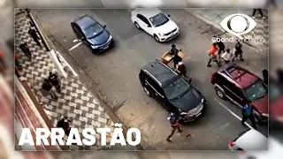Confusão e arrastão na Cracolândia em São Paulo