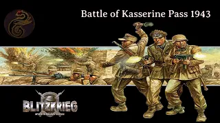 Blitzkrieg Gameplay - Battle of The Kasserine Pass 1943 - Tigers in action [Germany vs USA]