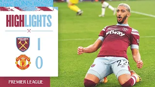 West Ham 1-0 Manchester United | Benrahma Strike Stuns Visitors | Premier League Highlights