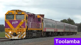 Trains at Toolamba; Passenger & Freight Trains - Victorian Transport