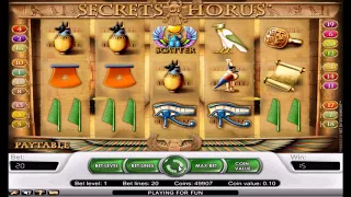 Slot Gratis The Secrets of Horus - Casinoslotgratis.it