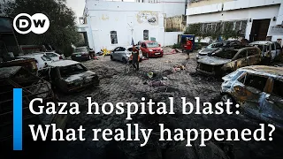 What caused the Gaza hospital explosion? | DW Analysis