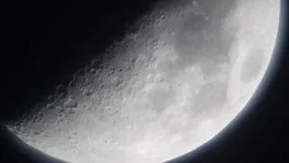 Луна в телескоп 200мм