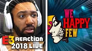 WE HAPPY FEW LIVE REACTION! - XBOX [E3 2018] | runJDrun