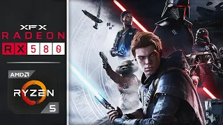 Star Wars Jedi: Fallen Order | 1080p | (RX 580 8 GB | AMD Ryzen 5 1600 AF | 16 GB RAM)