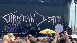 Christian Death - “Abraxas We Are” - Cruel World Fest, Pasadena, CA 05/14/22