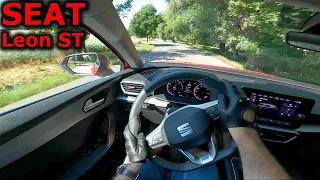 2022 SEAT Leon Sportstourer FR 1.5 TSI | POV test drive