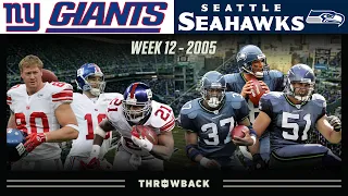 The Game The 12th Man Became KNOWN! (Giants vs. Seahawks 2005,  Week 12)