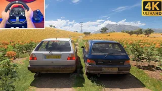 Renault Clio & Volkswagen Golf MK2 | Forza Horizon 5 | Logitech G920 + Shifter Gameplay