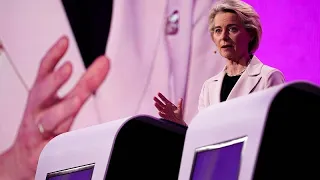 Debatte der EU-Spitzenkandidaten: Von der Leyen hält an Meloni fest