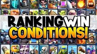 PRO RANKS CLASH ROYALE'S TOP 10 WIN CONDITIONS!