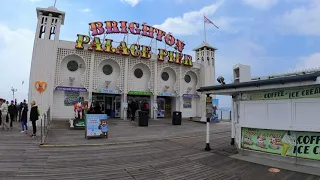 Brighton Palace Pier and Amusement Park Full Tour May 2021