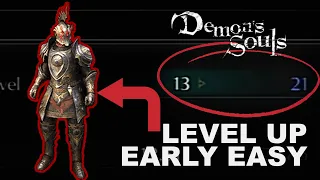 How to LEVEL UP FAST Early - Demon's Souls Remake Noob Guide