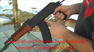 AK-47/AK-74-Rubber Band Trigger Trick-Rapid Fire!