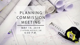 Planning Commission Meeting  May 14, 2019