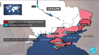 As Ukraine awaited Western military aid, Russia 'improved defence line in occupied territories'