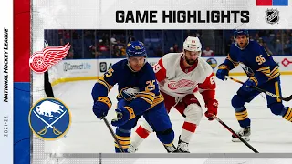 Red Wings @ Sabres 11/6/2021 | NHL Highlights