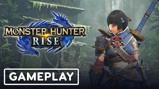 20 Minutes of Monster Hunter Rise Longsword Gameplay | TGS 2020