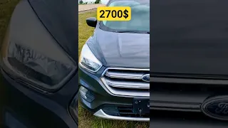 Ford Escape 2019 за 2700$. Авто з США на аукціоні Америки Copart. Купити авто из США в Україну #cars