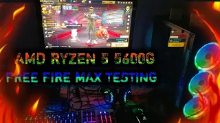 FREE FIRE MAX FPS TESTING || AMD RYZEN 5 5600G + 16GB || ULTRA SETTINGS