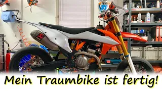 Meine KTM SMR 450 ist fertig / Supermoto rebuild / Erststart / Winterprojekt / Teil 10