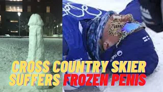 Cross Country Skier Remi Lindholm Suffers Frozen Penis