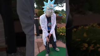 Rick Sanchez Plays Miniature Golf ⛳