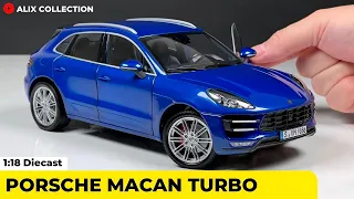 Unboxing of Porsche Macan Turbo 1:18 Diecast Model Car by Minichamps (4K)