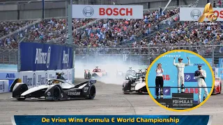 De Vries Wins Formula E World Championship