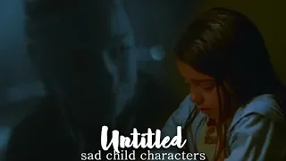 Sad Child Characters | Untitled