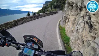 Brasa Schlucht mit dem Motorrad - Dolomiten 2020 #08