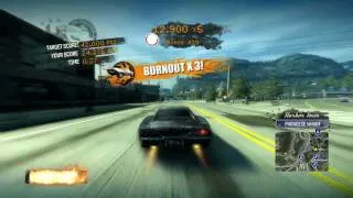 BurnoutParadise gameplay on nvidia 210(overclock)