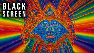 WARNING! Powerful DMT Ecstasy Experience | Pineal Gland Activation Sleep Music | DMT Black Screen