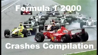 Formula 1 2000 Crashes Compilation