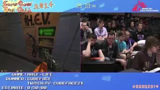 Half-Life by Cubeface in 37:52 - SGDQ2014 - Part 156