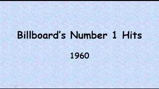 Billboard's Number 1 Hits for 1960