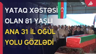 31 il əvvəl Daşaltıda itkin düşən şəxsin meyitinin qalıqları Şamaxıda dəfn olunub - APA TV