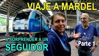 🤩🚂🔥SORPRENDÍ "IN FRAGANTI" A HUGO VARELA "SEGUIDOR DE FIERRO" TREN CONSTITUCIÓN MAR DEL PLATA PARTE1