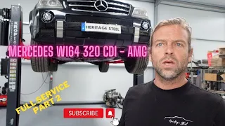 Mercedes W164 320 CDI AMG -Off Road Package - Full Service part 2