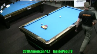 2016 American 14 1 Tournament Finals Niels Feijen VS Mika Immonen