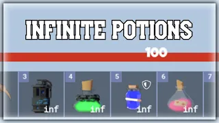 This Glitch Allowed Me To Get Infinite Potions | Roblox Bedwars