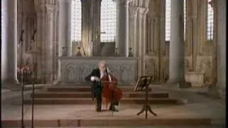 Rostropovich Plays Bach 2-iii: Courante