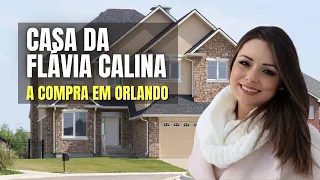 Casa Nova da Flávia Calina em Orlando nos Estados Unidos