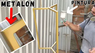 Como Pintar Móveis de Metal, Ferro e Aço Galvanizado/ (Passo a Passo Completo)