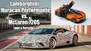 Lamborghini Huracan Performante vs McLaren 720S