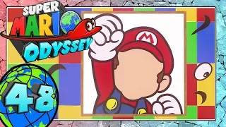 SUPER MARIO ODYSSEY Part 48: Geheimer SM64 Schlossgarten & Augen-Aufreger beim Gesichterpuzzle