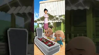 Upin Ipin bayi sedih keluarganya meninggal😭 opah tok dalang dan kak Ros #shorts