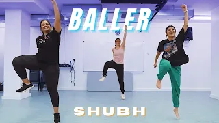 Shubh - Baller (DBI Remix) | New Punjabi Songs 2022 | Official Learn Bhangra Dance Choreo Video