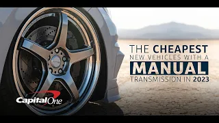 The 10 Cheapest New Vehicles With a Manual Transmission in 2023 | Capital One