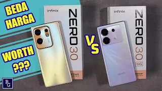 Review Perbandingan Infinix Zero 30 4G vs Infinix Zero 30 5G - Worth kah menambah 1 Jutaan????